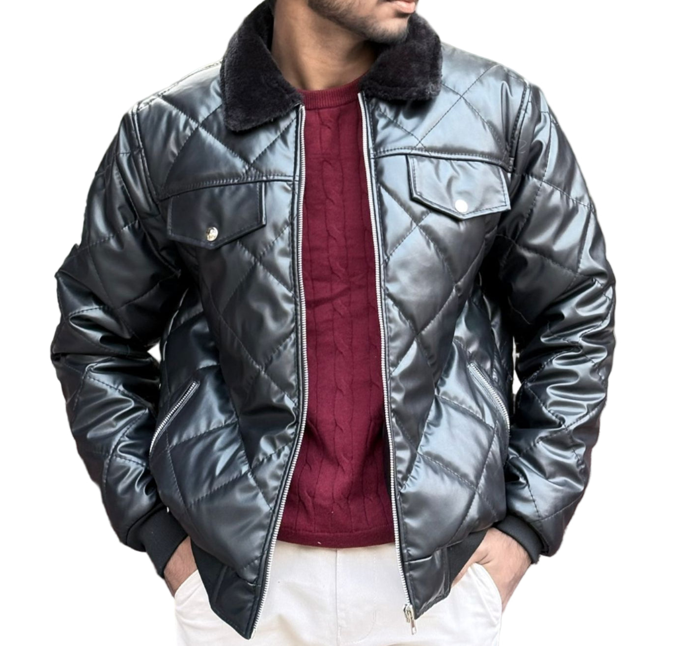 Diamond Cut Jacket for Trendsetters